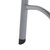 National Public Seating 602 600 Series 18.75" W Gray Heavy Duty Plastic Folding Chair