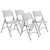 National Public Seating 602 600 Series 18.75" W Gray Heavy Duty Plastic Folding Chair