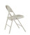 National Public Seating 52 50 Series 18.25" W Gray All-Steel Folding Chair