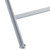 National Public Seating 1412 AirFlex Series 19.75" W Platinum Polypropylene Premium Folding Chair