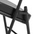 National Public Seating 3210 3200 Series 18.75" W Black Vinyl Premium Upholstered Folding Chair