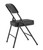 National Public Seating 3210 3200 Series 18.75" W Black Vinyl Premium Upholstered Folding Chair