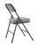 National Public Seating 3212 3200 Series 18.75" W Gray Premium Upholstered Folding Chair