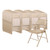 National Public Seating 951 900 Series 18.5" W Beige Vinyl Padded Folding Chair