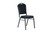 National Public Seating 9304-SV 9300 Series 17.75" W Midnight Blue Seat and Silvervein Frame Vinyl Upholstered Delux Stack Chair