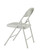 National Public Seating 902 900 Series 18.5" W Gray All-Steel Folding Chair