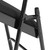 National Public Seating 2310 2300 Series 18.75" W Black Deluxe Fabric Upholstered Premium Folding Chair