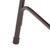 National Public Seating 303 300 Series 18.25" W Brown Steel Square Back Premium Folding Chair