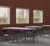 National Public Seating 620 600 Series 18.75" W Charcoal Slate Heavy Duty Plastic Folding Chair