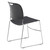 National Public Seating 8505 8500 Series 19.75" W Blue Ultra-Compact Plastic Stack Chair