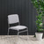 National Public Seating 8652 8600 Series 19" W Gray Fabric Padded Signature Stack Chair