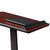National Public Seating 70-MY Portable Presentation Series 20" W x 18.25" D Mahogany Lectern Stand