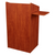 National Public Seating 600-CH Aristocrat Series 25" W x 20" D x 46" H Cherry Floor Lectern