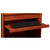 National Public Seating 600-CH Aristocrat Series 25" W x 20" D x 46" H Cherry Floor Lectern