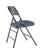 National Public Seating 2304 2300 Series 18.75" W Blue Deluxe Fabric Upholstered Premium Folding Chair