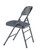 National Public Seating 2304 2300 Series 18.75" W Blue Deluxe Fabric Upholstered Premium Folding Chair