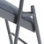 National Public Seating 2304 2300 Series 18.75" W Blue Deluxe Fabric Upholstered Premium Folding Chair