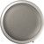 National Public Seating 6418B 33" H Gray Round Heavy Duty Vinyl Padded Steel Stool with Backrest