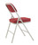 National Public Seating 3218 3200 Series 18.75" W Burgundy Premium Upholstered Folding Chair