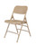 National Public Seating 301 300 Series 18.25" W Beige Steel Square Back Premium Folding Chair