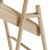 National Public Seating 301 300 Series 18.25" W Beige Steel Square Back Premium Folding Chair
