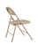 National Public Seating 901 900 Series 18.5" W Beige All-Steel Folding Chair