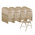 National Public Seating 901 900 Series 18.5" W Beige All-Steel Folding Chair
