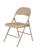 National Public Seating 901 900 Series 18.5" W Beige All-Steel Folding Chair