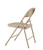 National Public Seating 901 900 Series 18.5" W Beige All-Steel Folding Chair