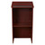 National Public Seating 222-MY 222 Series 23" W x 16" D x 46.5" H Mahogany Full Floor Lectern with Oklahoma Sound