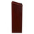 National Public Seating 222-MY 222 Series 23" W x 16" D x 46.5" H Mahogany Full Floor Lectern with Oklahoma Sound