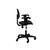 National Public Seating 6716HB-A 6700 Series 37" H Black Polyurethane Kangaroo Task Chair with Arms