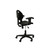 National Public Seating 6716HB-A 6700 Series 37" H Black Polyurethane Kangaroo Task Chair with Arms