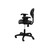 National Public Seating 6716HB-A 6700 Series 37" H Black Polyurethane Kangaroo Task Chair with Arms