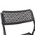 National Public Seating 1410 AirFlex Series 19.75" W Black Polypropylene Premium Folding Chair