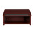 National Public Seating 22-MY 22 and 112 Series 23.75" W x 20" D x 13.75" H Mahogany Tabletop Lectern with Oklahoma Sound