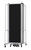 National Public Seating RDG6-11 ROBO Series 11 Sections Gray Frame Polyethylene Terephthalate Portable Room Divider
