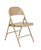 National Public Seating 51 50 Series 18.25" W Beige All-Steel Folding Chair