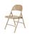 National Public Seating 51 50 Series 18.25" W Beige All-Steel Folding Chair