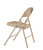 National Public Seating 51 50 Series 18.25" W Beige All-Steel Folding Chair