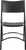 National Public Seating 610 600 Series 18.75" W Black Heavy Duty Plastic Folding Chair
