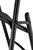 National Public Seating 610 600 Series 18.75" W Black Heavy Duty Plastic Folding Chair