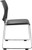 National Public Seating 8710-11-10 8700 Series 20" W Black Vinyl Cafetorium Padded Chair