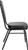 National Public Seating 9310-BT 9300 Series 17.75" W Panther Black Seat and Black Sandtex Frame Delux Stack Chair