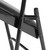 National Public Seating 1310 1300 Series 18.75" W Black Premium Vinyl Upholstered Folding Chair