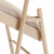 National Public Seating 2201 2200 Series 18.75" W Beige Deluxe Fabric Upholstered Folding Chair