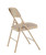 National Public Seating 2201 2200 Series 18.75" W Beige Deluxe Fabric Upholstered Folding Chair