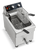 Waring WDF1700 15 Lbs. Stainless Steel Electric Countertop Commercial Deep Fryer - 120 Volts
