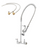 T&S Brass B-0133-B-KIT 8" Wall Mount Mixing Faucet Add-On Faucet 1.15 GPM EasyInstall Pre-Rinse Unit