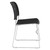National Public Seating 8510 8500 Series 19.75" W Black Ultra-Compact Plastic Stack Chair